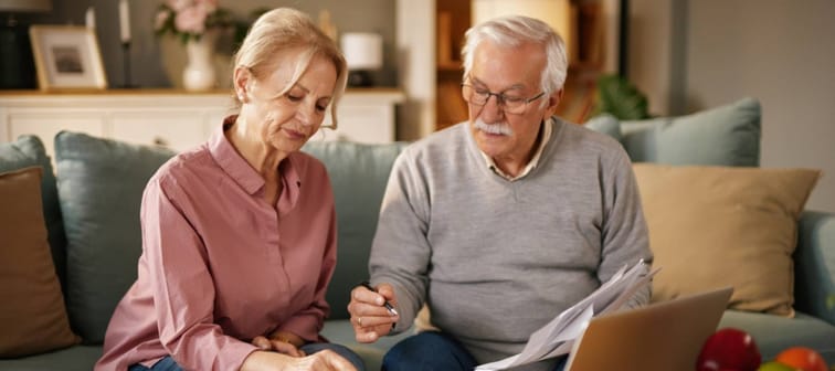 Elderly couple