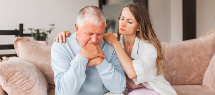 Father and daughter