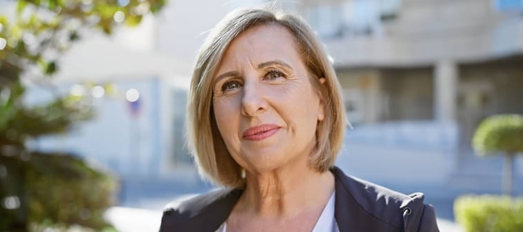 Middle-aged woman