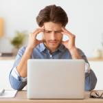 Man at laptop